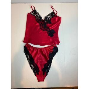 Vintage Gold Label Victoria's Secret Lingerie Tap Pants Lace - Medium